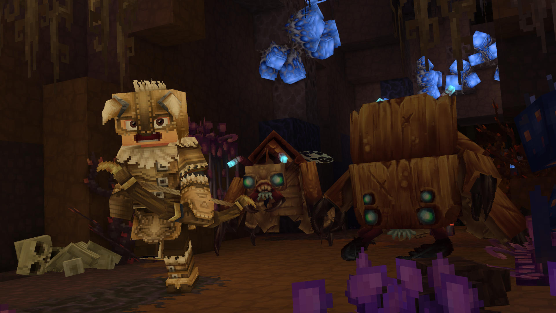 Hytale Character Shader Details - High Density Textures